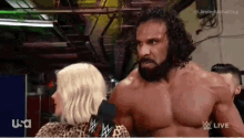 Jinder Mahal Dancing GIF - Jinder Mahal Dancing Renee Young GIFs