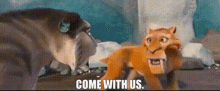 Ice Age Come With Us GIF