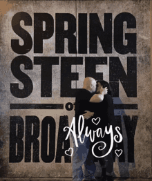 springsteen on broadway always howie chaz howie and julie chaz kiss