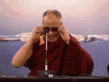 Dalai Lama GIF - Dalai Lama Lasers GIFs
