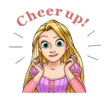 Tangled Rapunzelf GIF - Tangled Rapunzelf Cheer Up GIFs