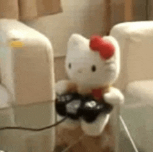 Gamer Hello Kitty GIF