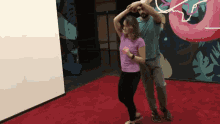 Dance Training GIF - Dance Training Couple GIFs