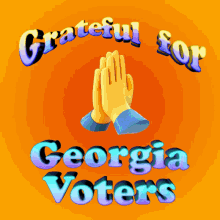 Grateful For Georgia Voters I Vote GIF