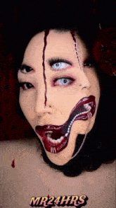 Mr24hrs Scary Face GIF - Mr24hrs Scary Face Halloween GIFs