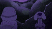 a cartoon drawing of a person looking at the stars
