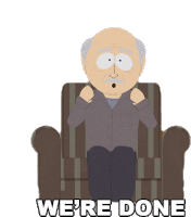 Were Done South Park Sticker - Were Done South Park S14e7 Stickers