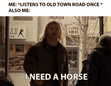 Old Town Road Got Horses In The Back GIF