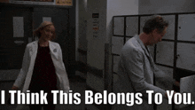 Chicago Med Hannah Asher GIF - Chicago Med Hannah Asher I Think This Belongs To You GIFs