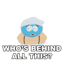 whos behind all this eric cartman south park s13e13 dances with smurfs
