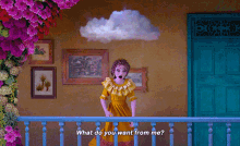 Encanto Pepa Madrigal GIF - Encanto Pepa Madrigal What Do You Want From Me GIFs