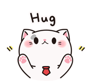 Huggie Cute Sticker - Huggie Hug Cute Stickers