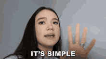 Its Simple Fiona Frills GIF - Its Simple Fiona Frills Fiona Frills Vlogs GIFs