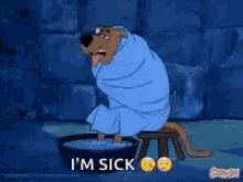 Scooby Doo Sick GIF - Scooby Doo Sick Colds GIFs
