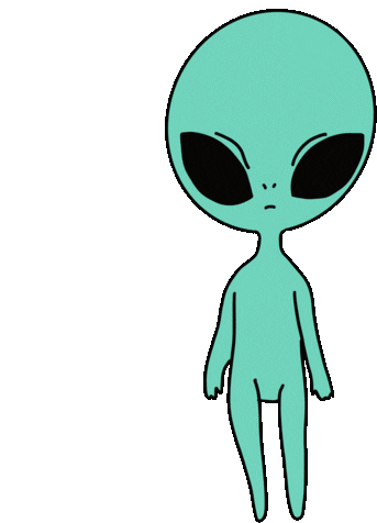 Abiera Alien Sticker - Abiera Alien Aliens - Discover & Share GIFs