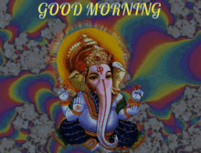 Lord Ganesha Good Morning GIF