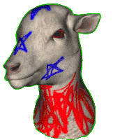Sheep Animal Sticker - Sheep Animal Demon Stickers