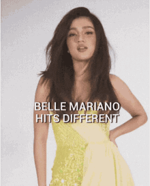 Belle Mariano Hits Different Donbelle GIF - Belle Mariano Hits Different Belle Mariano Belle Mariano Hits Diff GIFs
