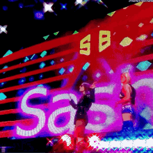 Sasha Banks Charlotte Flair GIF - Sasha Banks Charlotte Flair Bffs GIFs