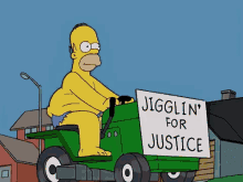 jigglin for justice homer simpsons