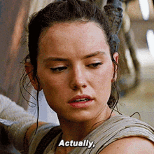 Rey Skywalker Daisy Ridley GIF - Rey Skywalker Daisy Ridley Star Wars GIFs