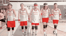 Corden'S Angels GIF - Dodgeball Cordens Angels One Direction GIFs