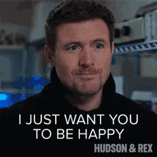 I Just Want You To Be Happy Charlie Hudson GIF - I Just Want You To Be Happy Charlie Hudson Hudson And Rex GIFs