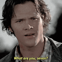 What Are You Seven Sam Winchester GIF - What Are You Seven Sam Winchester Supernatural GIFs