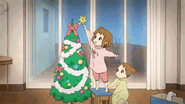 Anime Christmas Tree GIFs | Tenor