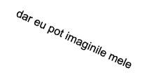 a white background with black text that says dar eu pot imaginile mele
