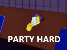 Party GIF - Simpsons Homersimpson Spin GIFs