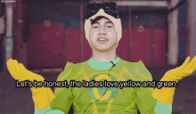 Ladies Love Yellow And Green GIF