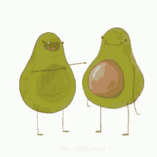 Paar GIF - Avocado Dance Dancing GIFs