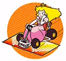 dash panel princess peach mario kart mario kart tour icon