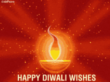 Happy Diwali Wishes Gifkaro GIF - Happy Diwali Wishes Gifkaro Festival GIFs