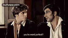 You'Re Word Perfect?.Gif GIF - You'Re Word Perfect? Lewis Inspector Lewis GIFs