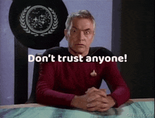 Don'T Trust Anyone Star Trek Tng GIF