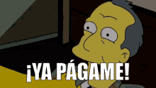 Homero Exigiendo Su Dinero GIF