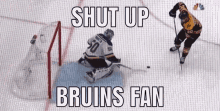 Shut Up Bruins GIF