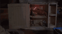 Indian In Cupboard Toys GIF - Indian In Cupboard Toys Fighting GIFs