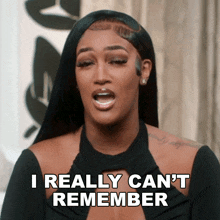 I Really Can'T Remember Nique Brown GIF - I Really Can'T Remember Nique Brown Basketball Wives Orlando GIFs