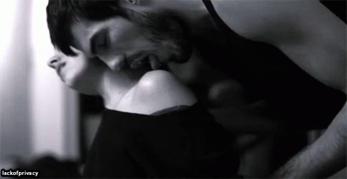 neck kiss gif tumblr