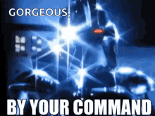 Cylon By Your Command Robot GIF - Cylon By Your Command Robot GIFs