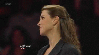 Listening To Your Stephanie Mcmahon Gif Listening To Your Stephanie