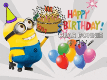 Happy Birthday Minions GIF - Happy Birthday Minions Cake GIFs