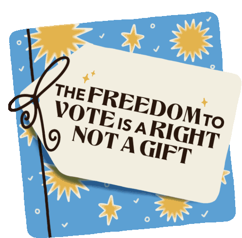 Vote By Mail Voter Registration Sticker - Vote By Mail Voter Registration Freedom To Vote Act Stickers