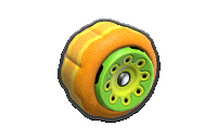 Sponge Wheels Sticker - Sponge Wheels Mario Kart Stickers