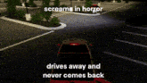 Drives Away Screams In Horror GIF - Drives Away Screams In Horror GIFs