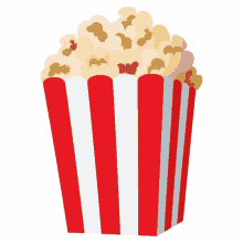 popcorn food joypixels bucket of popcorn watching movie