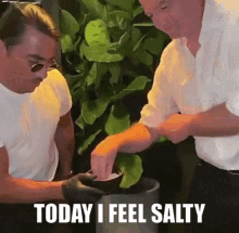 Gianni Infantino Salt Bae GIF - Gianni Infantino Salt Bae Today I Feel Salty GIFs